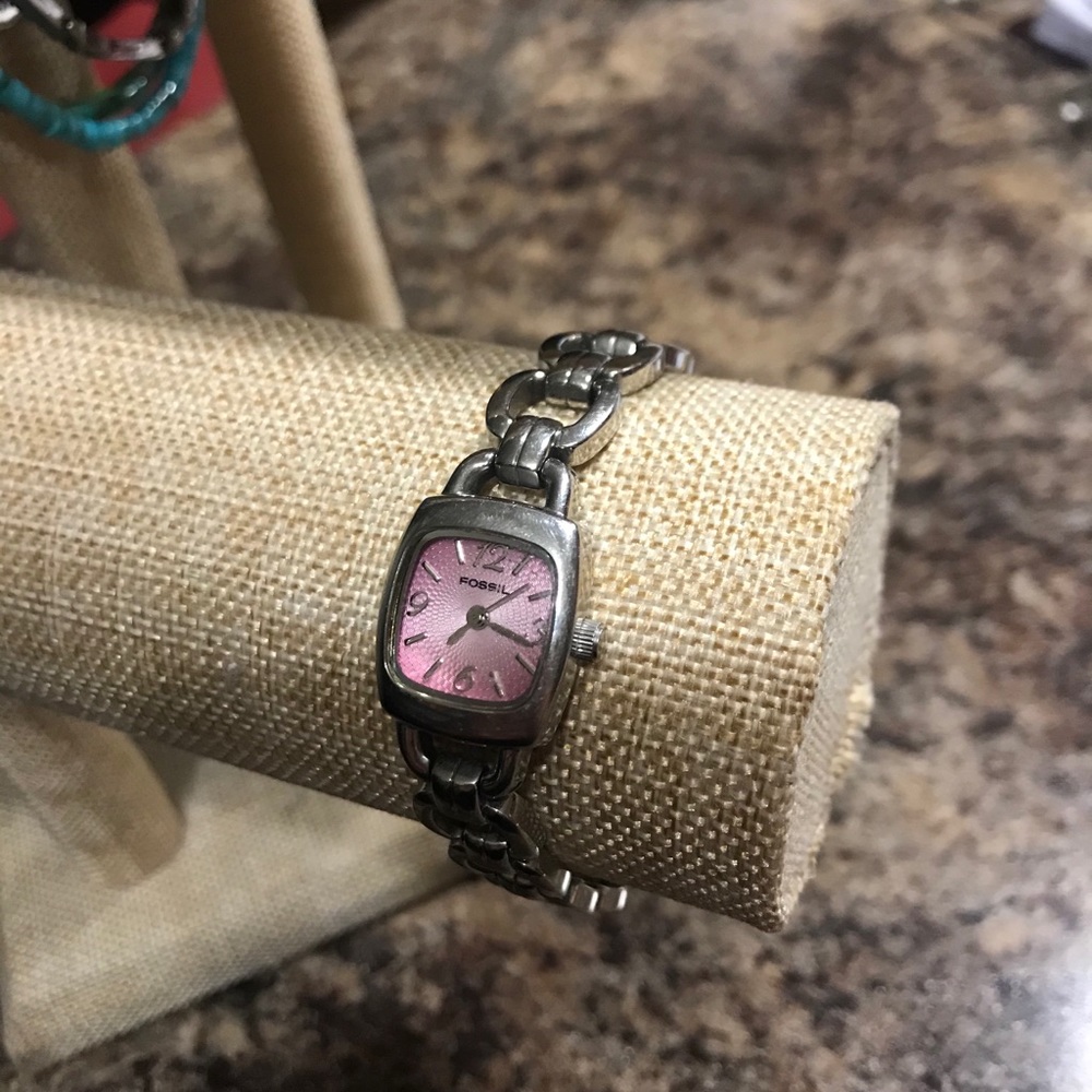 Fossil Pink Watch
